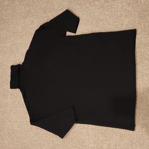 Oak + Fort NWT sweatshirt fleece turtleneck dress with pockets